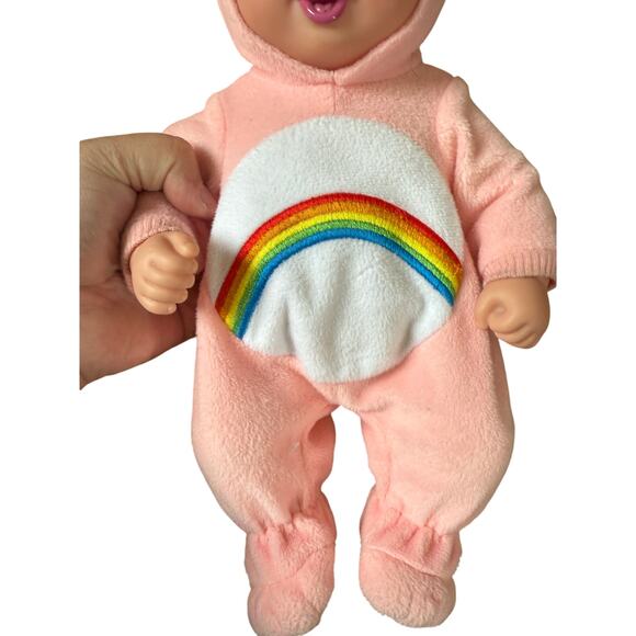 Vintage Lauer Toys/Playmates WATERBABIES Care Bears Cheer Bear Water Baby Doll - Picture 3 of 8